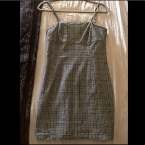 Bodycon plaid dress 🖤